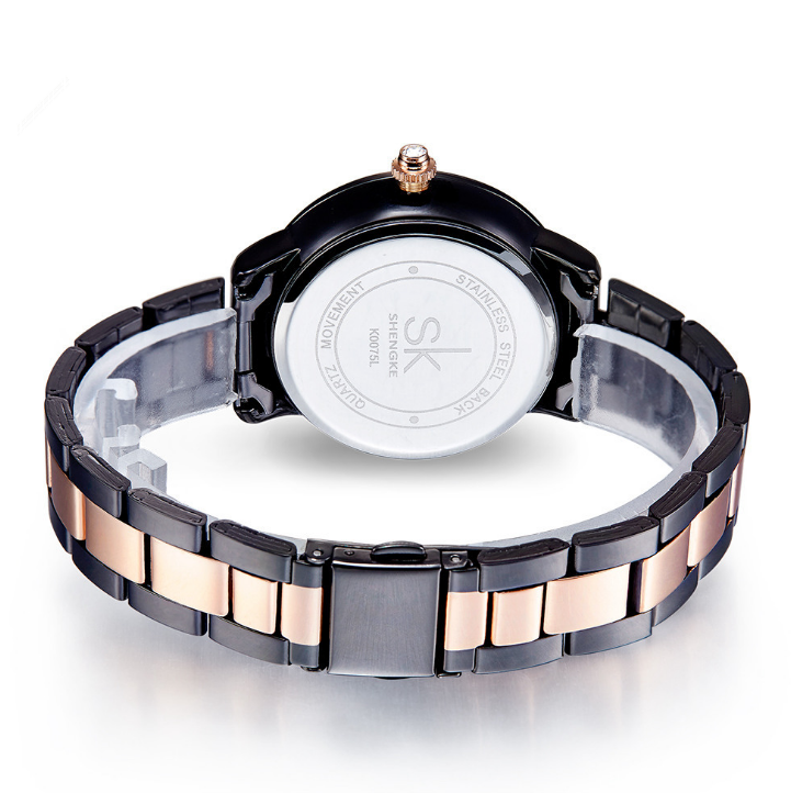 Shengke Bracelet Women Watch New Quartz Top Brand Luxury Fashion Crystal Wristwatches Ladies Gift Relogio Feminino